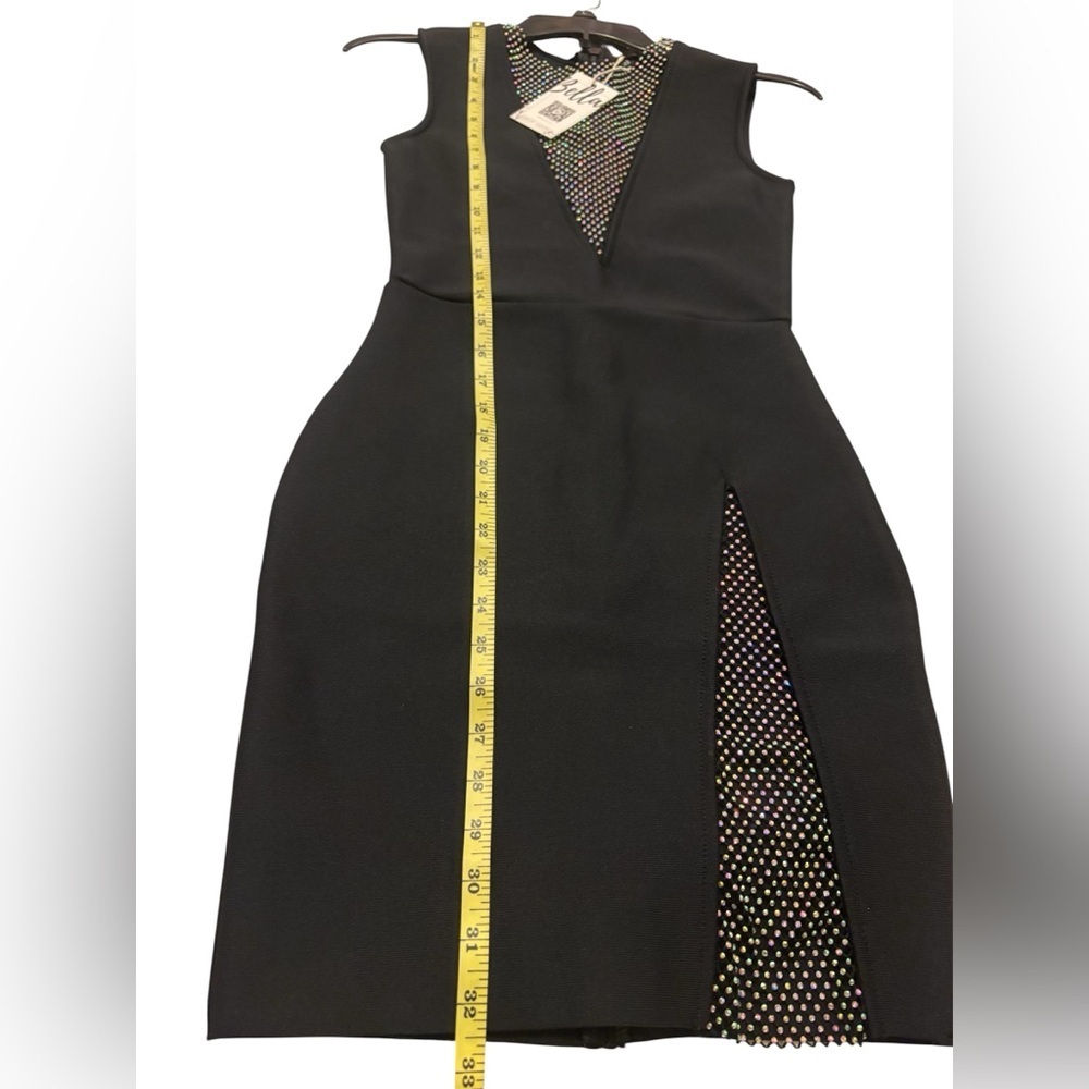Elegant Bodycon  Mesh Detail Mini Dress - Picture 9 of 15
